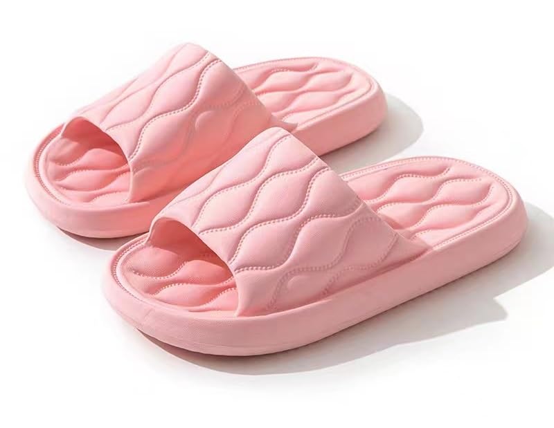 Alexvyan Pink (38-39 UK) (6 Number-IND) Women Bathroom Anti Skid Toe Flip -Flop Sleeper Slides with Extra Comfort Cushion & Washable Causal House Hold Garden Daily Use (B0CK4DNQ9Z) Amazon Price History, Amazon Price Tracker