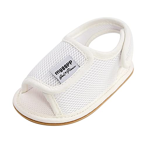 Generic Infant Baby Boys Girls Summer Open Toe Sandals Non Slip Soft Sole Toddler First Walke𝐫 Crib Shoes Mesh Flat Shoes