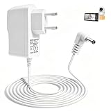 Alimentation fiable: Fournit une sortie stable de 5 V 1 A (CC), compatible avec une tension d'entrée universelle de 100 à 240 V (CA). Assure une surveillance continue et ininterrompue de votre bébé