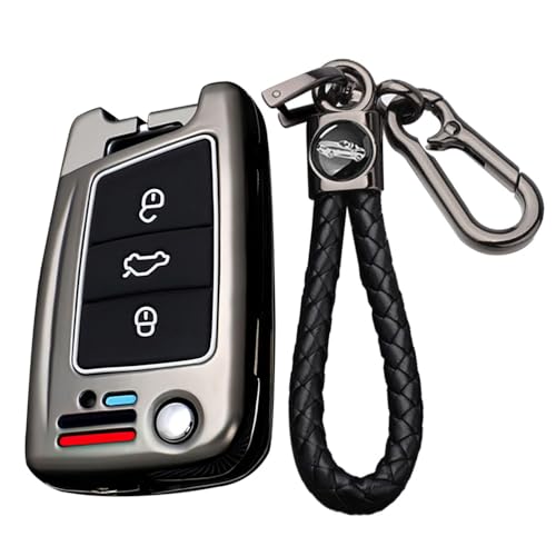Coque de clé pour VW Golf 7 et Polo boîtier de protection à 3 boutons