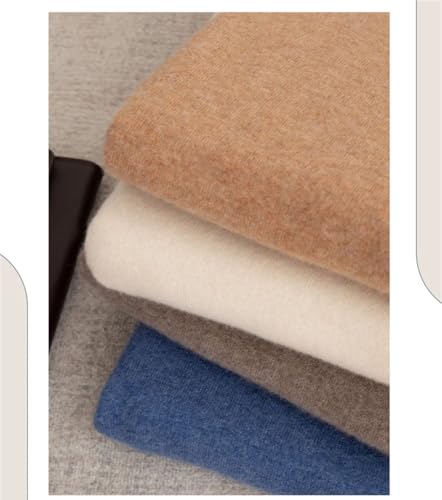 DBFBDTU Wool Sweater for Men's Thick Slim-Fit O-Neck Pullover Business Long-Sleeved Knitted Jumpers2