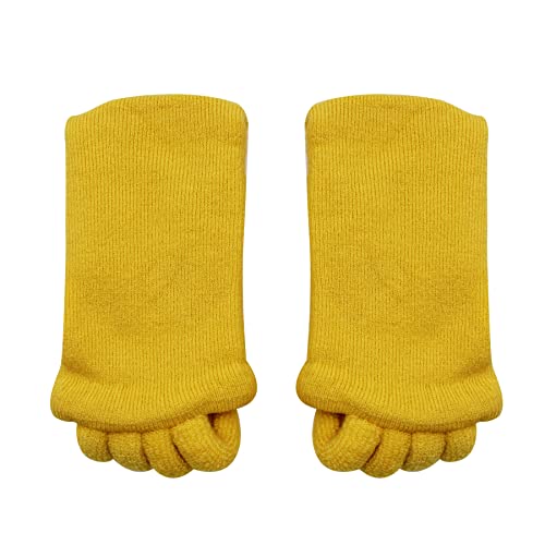 Image of AIBEARTY 1 Pair Yoga Sport Gym Five Toe Separator Socks