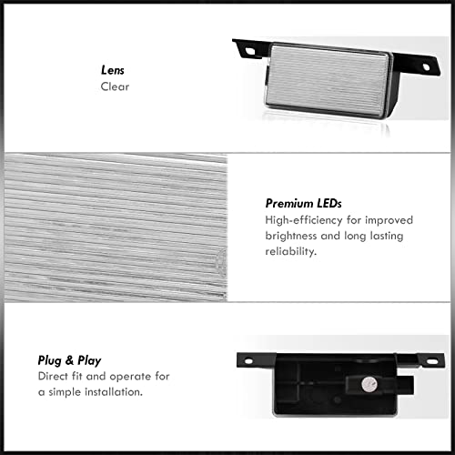 Kit de lámparas LED para caja de camión, blanco brillante miniatura 5