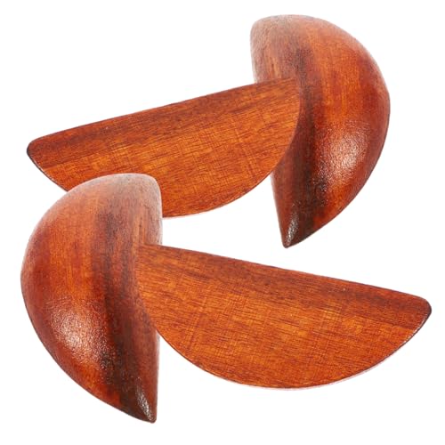 Péndulos de adivinación y copas de caoba para decoración mística en casa