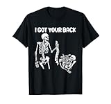 I Got Your Back Funny Halloween Skeleton Tee