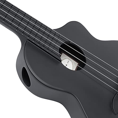 Rosen Concert Ukulele Nova 23 Inch Carbon Fiber Travel Ukelele For Adult Kids Beginners Kit Includes Book thumb #2