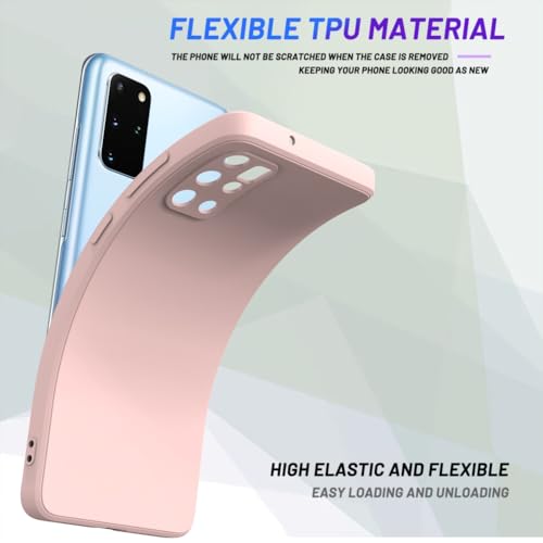 Image of for Samsung Galaxy S20 Plus Case Pink, Scratch Resistant with Soft Touch, Slim Thin Phone Cover for Samsung Galaxy S20 Plus