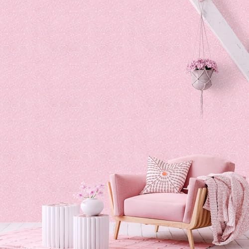 Papel adhesivo extraíble e impermeable rosa para muebles de cocina 6