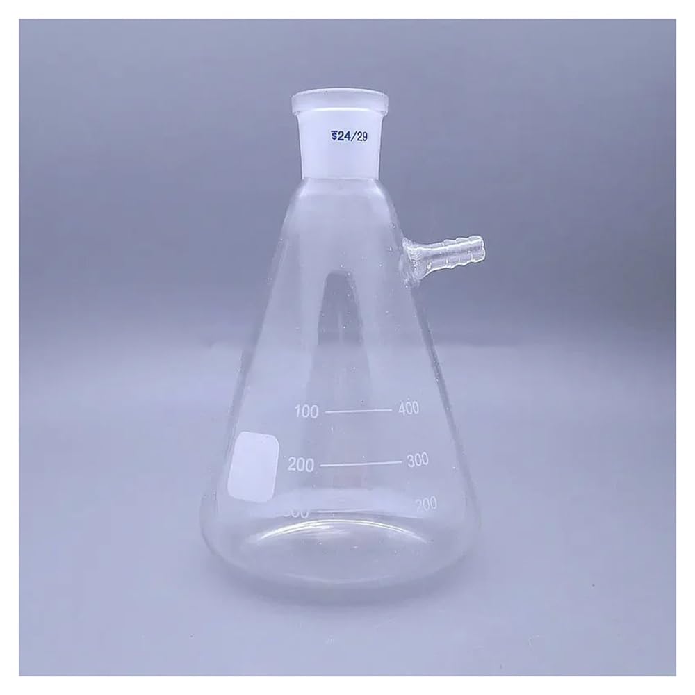 1 STÜCKE 50 ml Bis 2000 ml Laborglas Vakuum-Saugflasche Laborfilterflasche Mit Mund(500ml caliber24)
