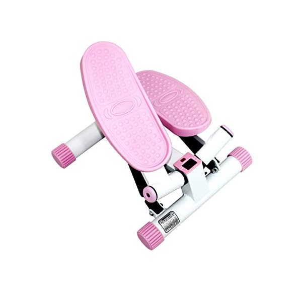 Sunny-Health-and-Fitness-Adjustable-Mini-Stair-Stepper-Exercise-Equipment-Step-Machine-with-Twisting-Action-Pink Sunny Health and Fitness Adjustable Mini Stair Stepper Exercise Equipment Step Machine with Twisting Action, Pink