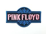  Patch Pink Floyd Logo Patch Aufnäher Aufbügler bestickt cm 9,5 x 5,5 Replica
