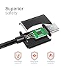subtel USB Cable 3m Compatible for Rode NT-USB/Podcaster Charger Fast Data Transfer Charging Lead USB A Standard USB - Black #4
