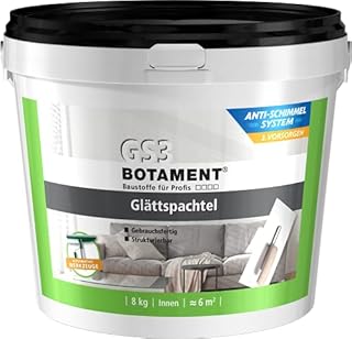 Botament GS3 Smoothing Spatula - Finished Filler for a Smooth, White Wall