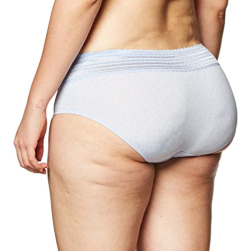 Image of Warner's womens No Pinching No Problems Dig-free Comfort Waist With Lace Cotton Hi-cut Rt2091p