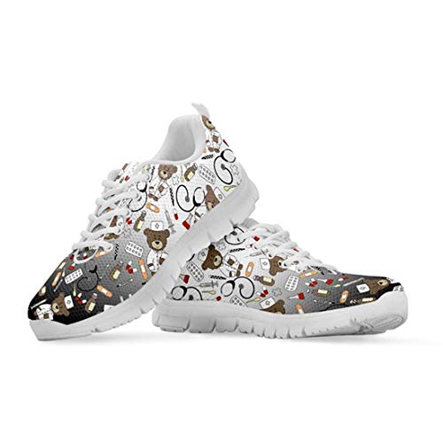 Agroupdream Nurse Bear Zapatos de Running para Mujer Zapatillas Deportivas Outdoor Calzado...