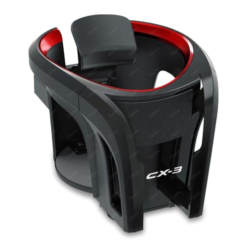 マツダ CX-3 ドリンクホルダー車カップホルダー スマホホルダー付き CX-3 DK系 CX3 2015.2〜現行 車内用品ドリンクホルダー車カップホルダースマホホルダー付きエアコン吹き出し口運転席用 丸型 車載カップホルダー汎用性2in1自動適応弾性ク