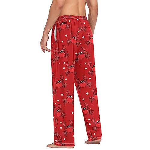 Image of Fisyme Mens Pajama Pants Men's Pajama Bottoms Soft Sleep Lounge Pj Pants