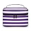 Dark Royal Purple and White