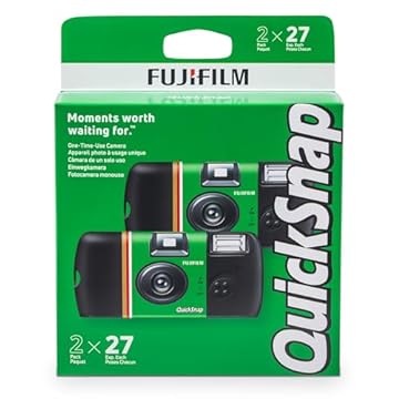 Câmera QuickSnap Flash 400 de uso único - pacote com 2