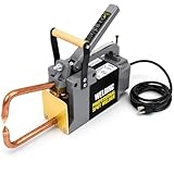 Stark USA Portable Spot Welder 1/8" Electric Single Phase Handheld Welding Tip Gun Handle Weld Spot 110V 6" Throat Depth Metal Sheet Spot Welding Machine