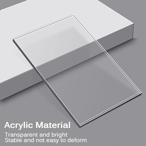 Table d'appoint moderne transparente acrylique pour libérer l'espace - 5