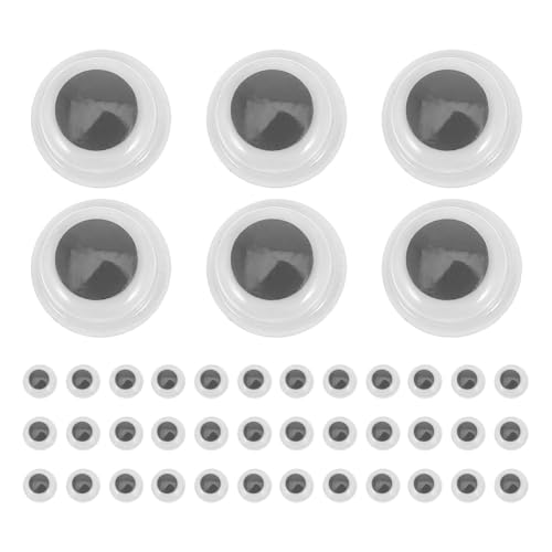 Operitacx 500 Stück Animal Eye Patch Selbstklebendes Wackelauge Augenaufkleber Basteln Augen Für Häkeltiere Wackelaugen Selbstklebend Spielzeugaugen Aus Kunststoff Augapfelaufkleber Plastik