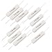Uxcell a14091900ux0020 10 Piece Metal Axial Leaded Ceramic Cement Power Resistor 100 Ohm 10W 5%, 0.39" Width, 3.86" Length
