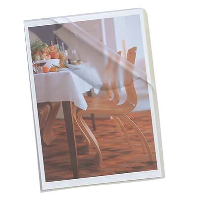 Bene 204825 CL Plastic Wallets DIN A4 Pack of 25