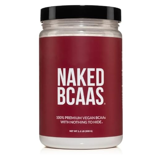 NAKED BCAAs Pure Unflavored 500g Powder