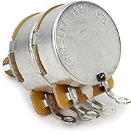Fender Dual 500K/250K Poti (Split Shank) For double tone control. Can control single coil and pickup tone control simultaneously. Used on the Fender American guitars with Shawbucker pickups. Individual cone designs to match pickup and single coil tap...