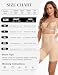 Imagen de CheChury Braga Fajas Reductoras Mujer Abdomen Braga Faja Reductora Mujer Adelgazante Pantalon Invisible Braguitas Moldeadoras sin Costuras Pantalones Moldeadores Postparto Control Barriga Shapewear