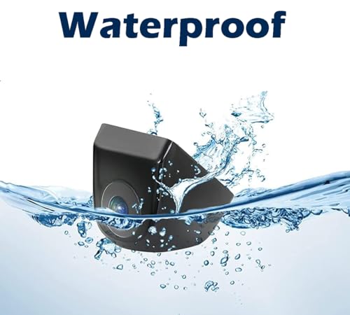Image of Backup HD Camera Rear View License Plate Night Vision Waterproof Compatible with Sony Car Radio XAV-AX150 XAV-9500ES XAV-AX3200 XAV-AX5000 XAV-AX5600 XAV-AX7000 XAV-AX8000