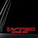 CloudWorks I-VTEC DOHC Sticker Decal Emblem Civic S2000 Accord JDM 2 Pieces (RED)