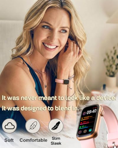 Image of MorePro Health Fitness Tracker, 24 /7 Heart Rate Monitor with Blood Pressure, Blood Oxygen, Sleep Tracking, IP68 Waterproof Activity Trackers with Step Counter, Compatible with iOS Android