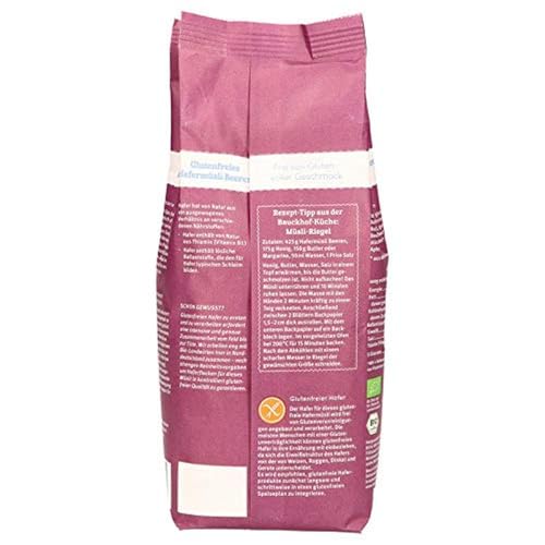 Bauckhof Hafer-Müsli mit Beeren, glutenfrei (425 g) - Bio