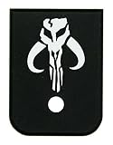 Molon Labe Laser Engraved Magazine Base Plate for Glock Pistols - 9mm & 40 Boba Fett
