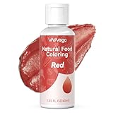 List of Foods Without Red Dye 40 1 Dye-Free Food Coloring, Natural Food Coloring Gel No Artificial Dyes, Non-Toxic, Natural Food Dye for Icing, Frosting, Cake Decorating, 40 Milliliters - Red