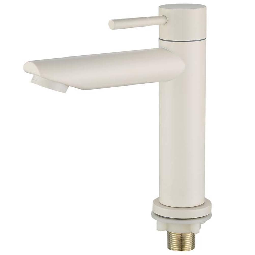 Robinet de salle de bain en acier inoxydable SUS 304 mitigeur lavabo eau chaude et froide