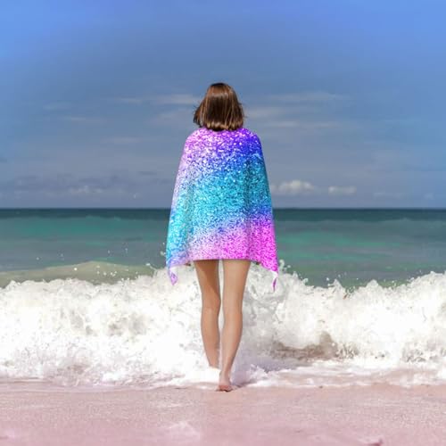 Serviette de bain de luxe à paillettes chic et douce pour spa - 7