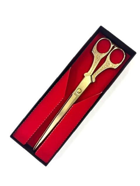 Amazon.co.jp: 式典用 テープカットハサミ ゴールド 金はさみ 化粧