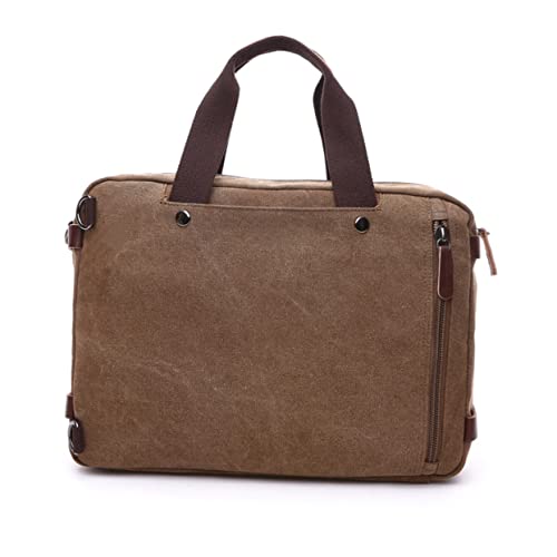 VALICLUD canvas backpack canvas handbag canvas shoulder bag canvas vintage bag canvas rucksack briefcase business bag Shoulder Bags portable travel2
