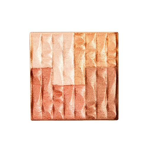 Image of Revolution Pro- Goddess Glow Shimmer Brick Bronzer- Sublime (Peach-medium /olive skin tones) | Highly-Pigmented Powder | Easy-to-blend Formula, For a Silky and Luminous Effect | Cruelty Free -8 gm