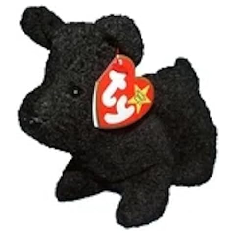 TY Beanie Babies Black Scottie Pup SCOTTIE 5th Generation New w/ Tag ,#G14E6GE4R-GE 4-TEW6W228909 Cover