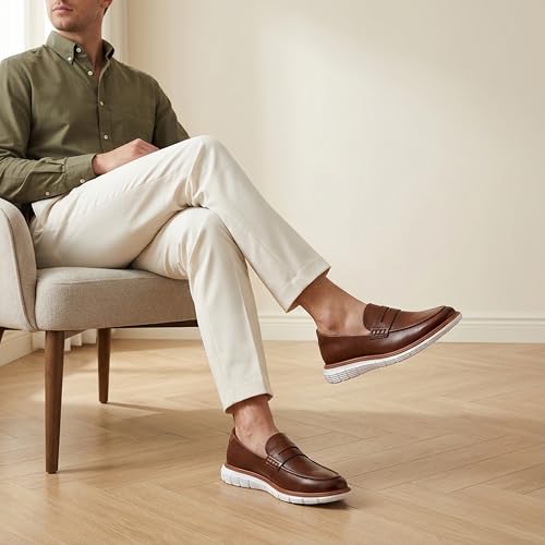 Image of Marc Joseph New York Mens Empire Street Loafer (Hands Free Technology)