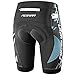 NICEWIN Pantaloncini da Ciclismo da Uomo Bicicletta Pantaloncini MTB Ciclismo Uomo Imbottiti in Gel 4D Traspiranti ad Asciugatura Rapida