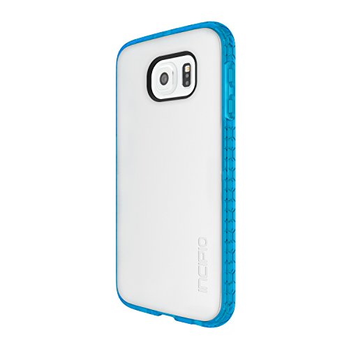 Incipio Octane Carrying Case for Samsung Galaxy S6 - Retail Packaging - Frost/Neon Blue