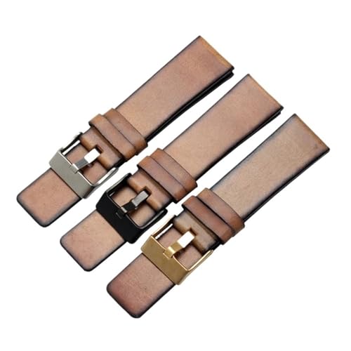 Correa de reloj de cuero retro para solucionar desgaste de banda 2