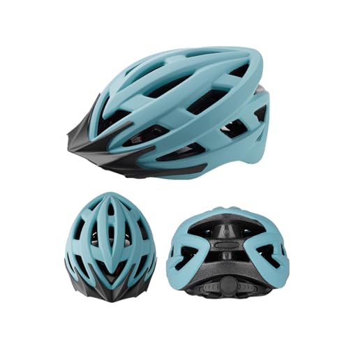 Casco para Bicicleta, Casco Bicicleta Montaña Y Carretera para Adultos Hombres Y Mujeres, Cascos Ciclismo Ligero Cómodo Transpirable, Tamaño Ajustable, para Desplazamientos Urbanos, Senderismo