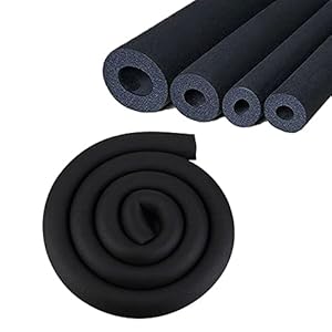 Foam Pipe Insulation, 3/4″ Foam Tubing for Guitar Rack , Utensils,and Roof Rack, etc– 3/4″(19mm) ID 1-31/64″(37mm) OD – 6Ft (3/4×1-31/64)