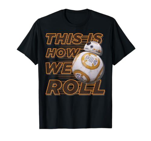 T-shirt Star Wars BB-8 idéal pour les conventions geek et soirées cinéma entre amis